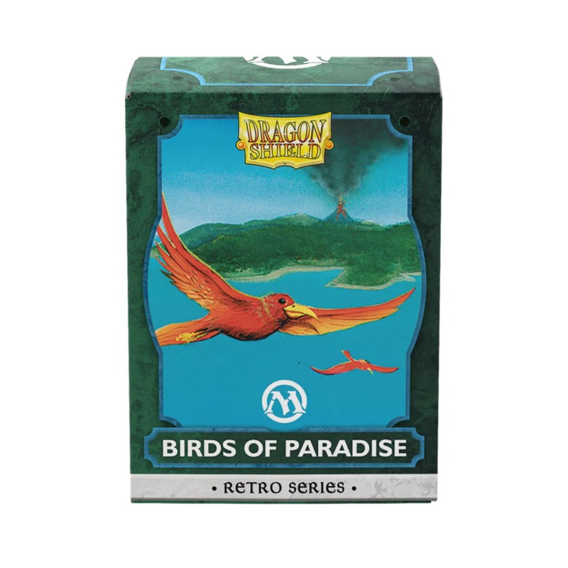Dragon Shield: Sleeves – Brushed Art – MTG Retro Series: Birds of Paradise-1