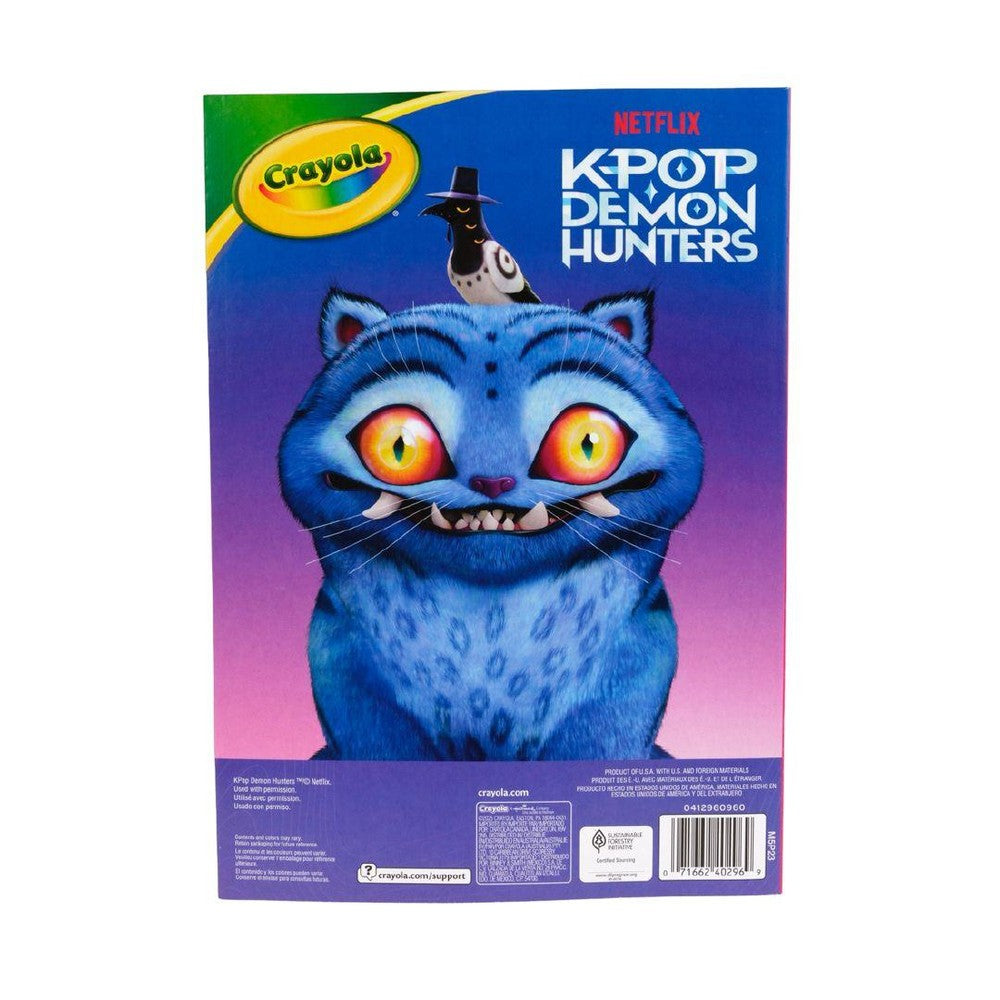 Crayola K-Pop Demon Hunters Colouring Book 96pp