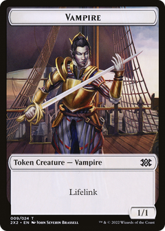 Vampire (T2X2-009) - Double Masters 2022 Tokens Foil-1