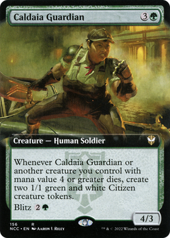 Caldaia Guardian (Extended Art) [Streets of New Capenna Commander]-1