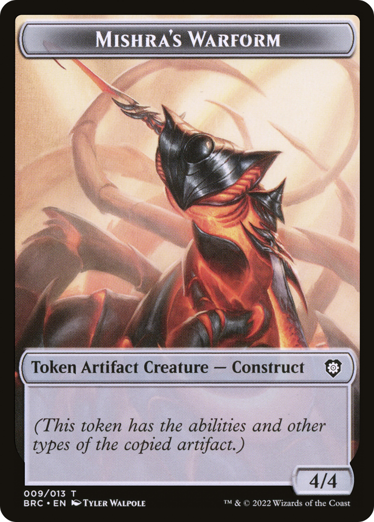 Mishra's Warform (TBRC-009) - The Brothers' War Commander Tokens-1