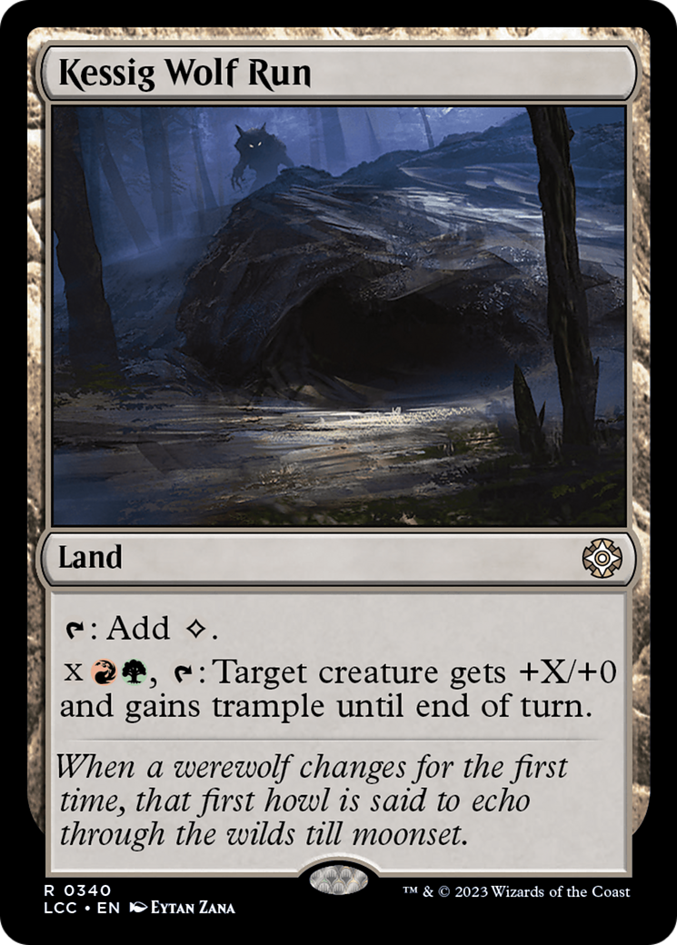 Kessig Wolf Run [The Lost Caverns of Ixalan Commander]-1