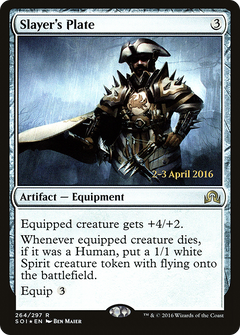 Slayer's Plate [Shadows over Innistrad Prerelease Promos]-1