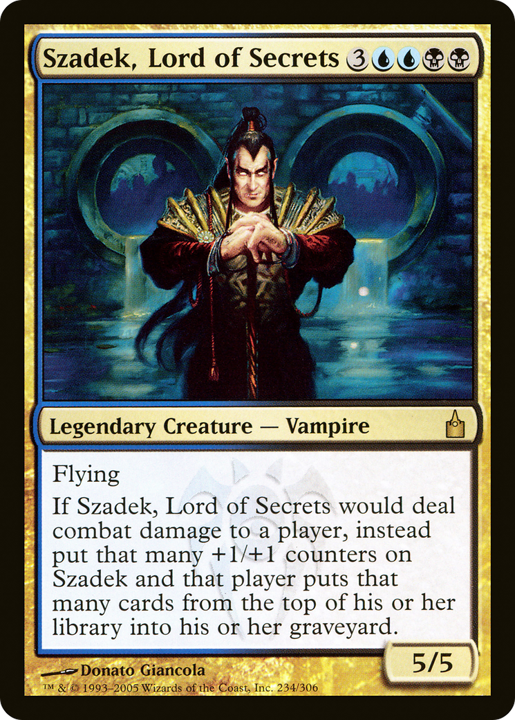 Szadek, Lord of Secrets [Ravnica: City of Guilds]-1