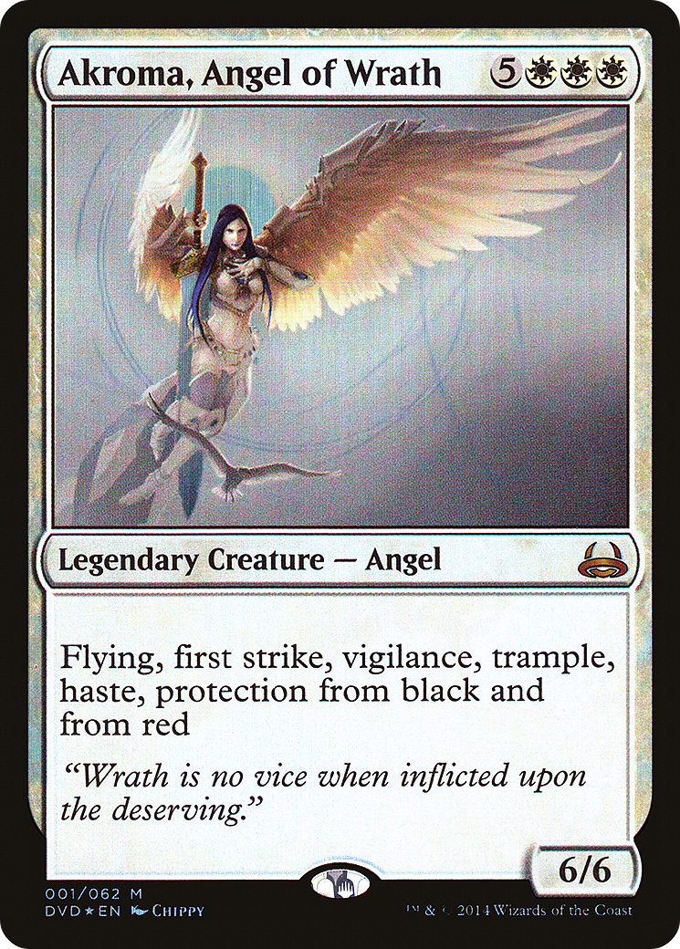 Akroma, Angel of Wrath (Divine vs. Demonic) [Duel Decks Anthology]-1