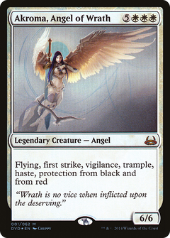 Akroma, Angel of Wrath (Divine vs. Demonic) [Duel Decks Anthology]-1
