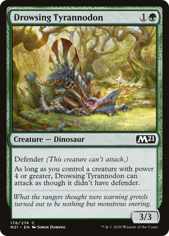 Drowsing Tyrannodon [Core Set 2021]-1