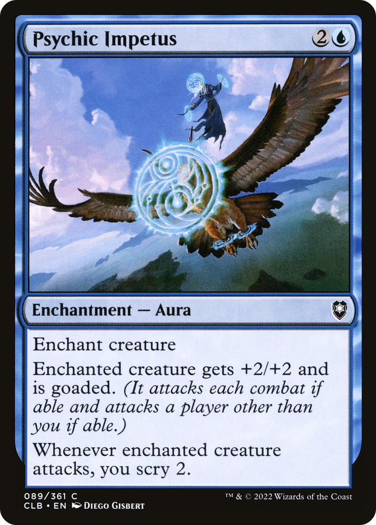 Psychic Impetus [Commander Legends: Battle for Baldur's Gate]-1