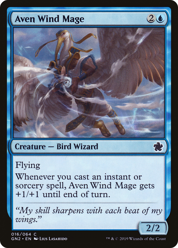 Aven Wind Mage [Game Night 2019]-1