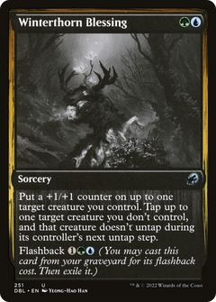 Winterthorn Blessing (DBL-251) - Innistrad: Double Feature Foil-1