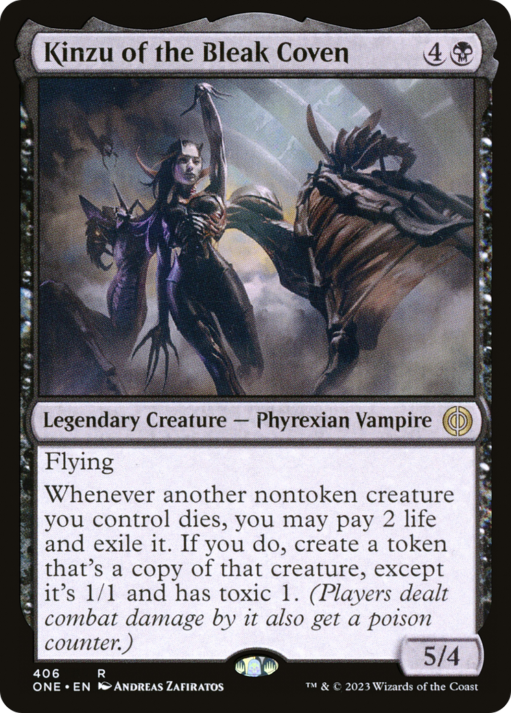 Kinzu of the Bleak Coven [Phyrexia: All Will Be One]-1