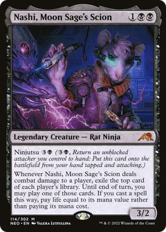 Nashi, Moon Sage's Scion [Kamigawa: Neon Dynasty]-1