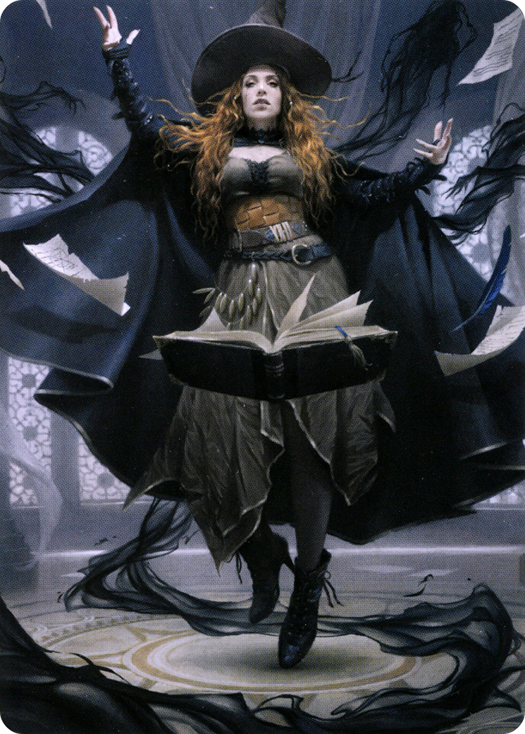 Tasha, the Witch Queen // Tasha, the Witch Queen (ACLB-041) - Battle for Baldur's Gate Art Series (Borderless) Foil-1