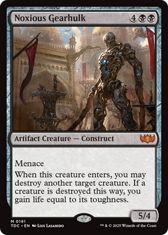 Noxious Gearhulk [Tarkir: Dragonstorm Commander]-1