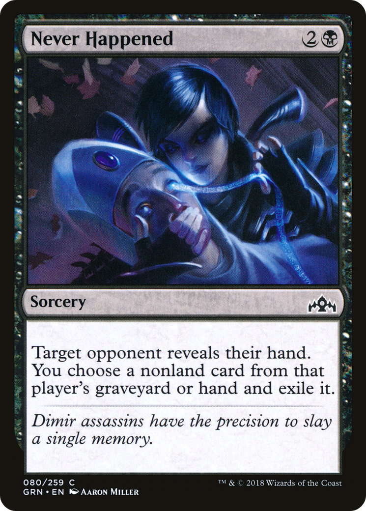 Never Happened [Guilds of Ravnica]-1