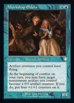 Workshop Elders (Retro) [The Brothers' War Commander]-1