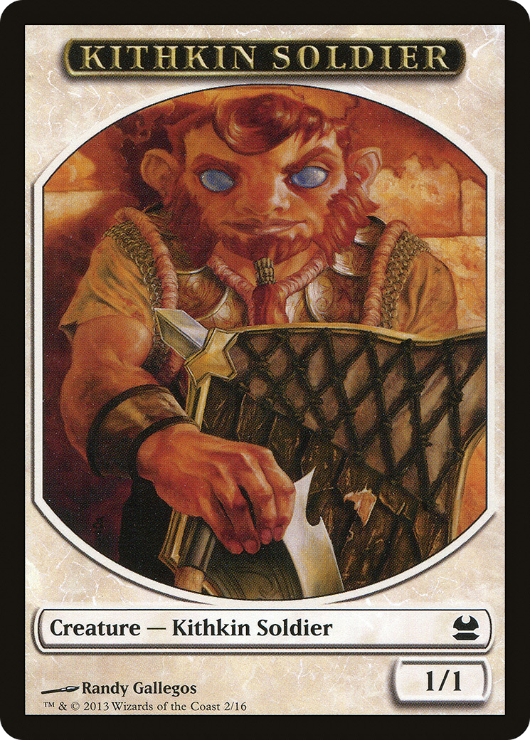 Kithkin Soldier Token [Modern Masters Tokens]-1