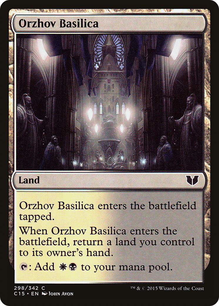 Orzhov Basilica [Commander 2015]-1