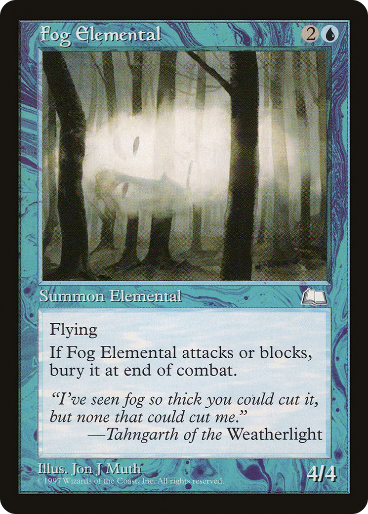 Fog Elemental [Weatherlight]-1