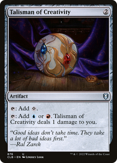 Talisman of Creativity [Commander Legends: Battle for Baldur's Gate]-1
