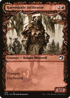 Harvesttide Infiltrator // Harvesttide Assailant (Showcase Equinox) [Innistrad: Midnight Hunt]-3