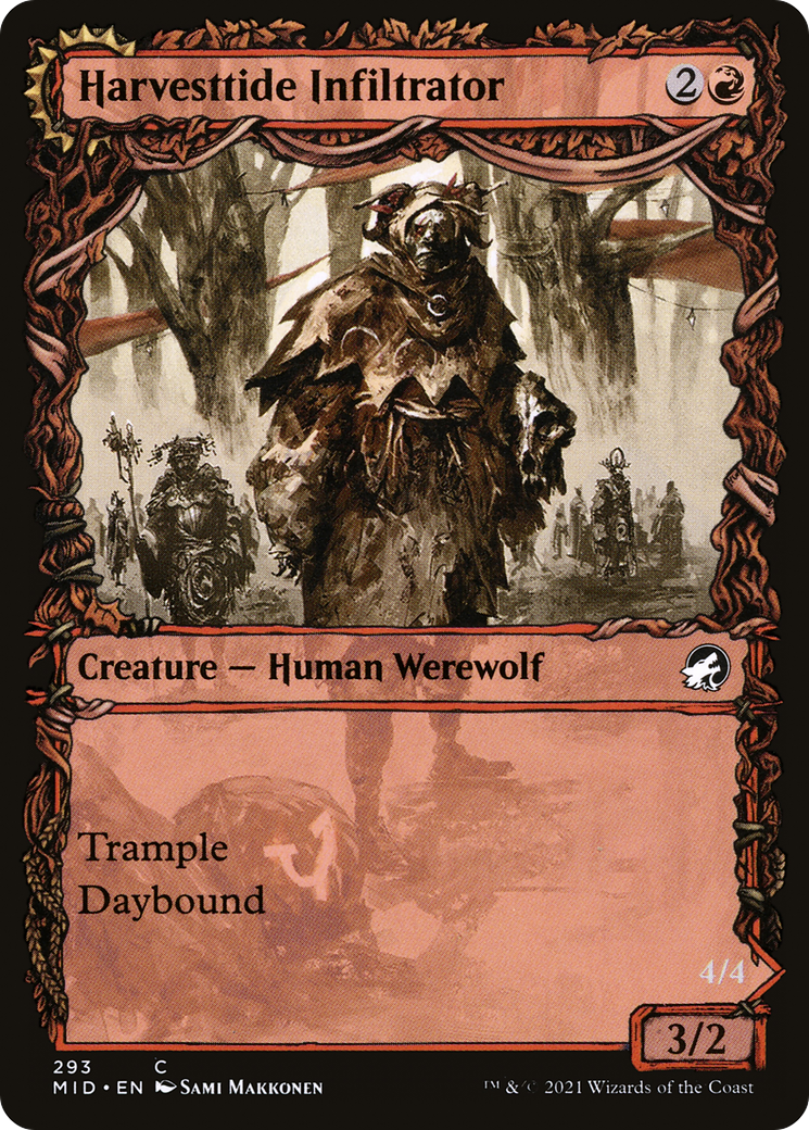 Harvesttide Infiltrator // Harvesttide Assailant (Showcase Equinox) [Innistrad: Midnight Hunt]-3