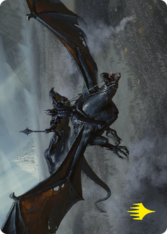 Lord of the Nazgûl // Lord of the Nazgûl (ALTR-064) - Tales of Middle-earth Art Series (Borderless) Foil-3
