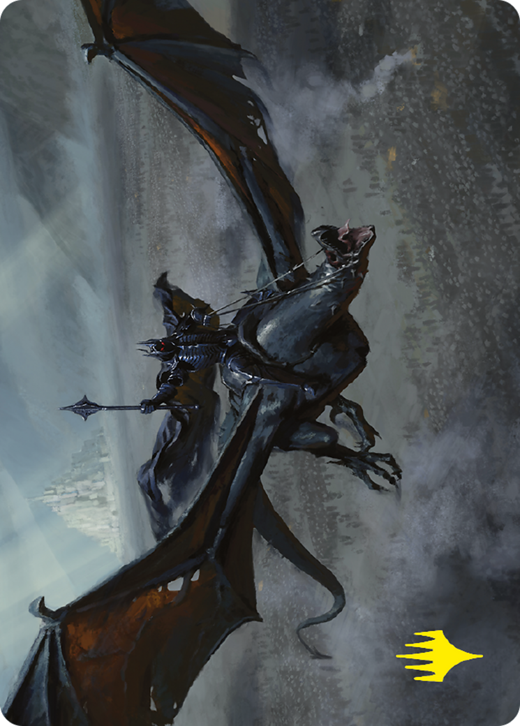 Lord of the Nazgûl // Lord of the Nazgûl (ALTR-064) - Tales of Middle-earth Art Series (Borderless) Foil-3