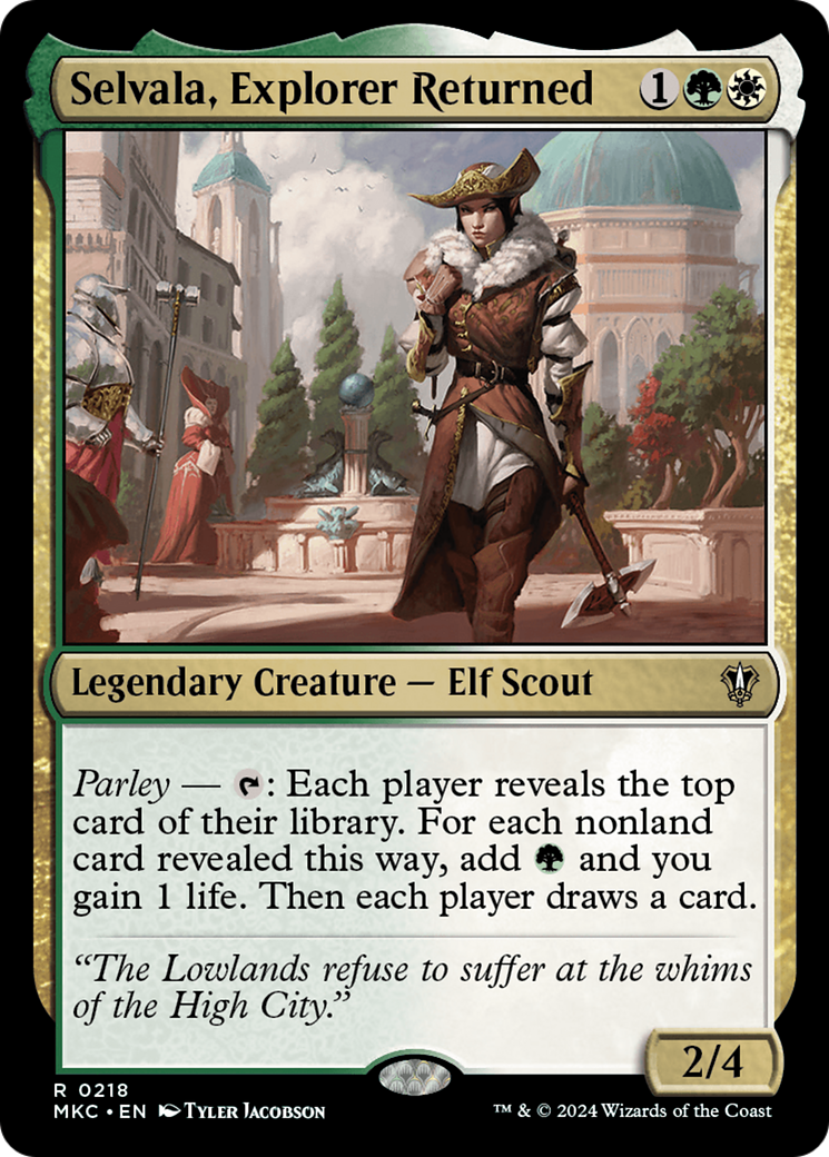 Selvala, Explorer Returned [Murders at Karlov Manor Commander]-1