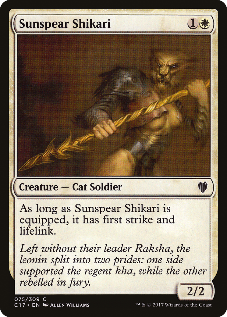 Sunspear Shikari [Commander 2017]-1