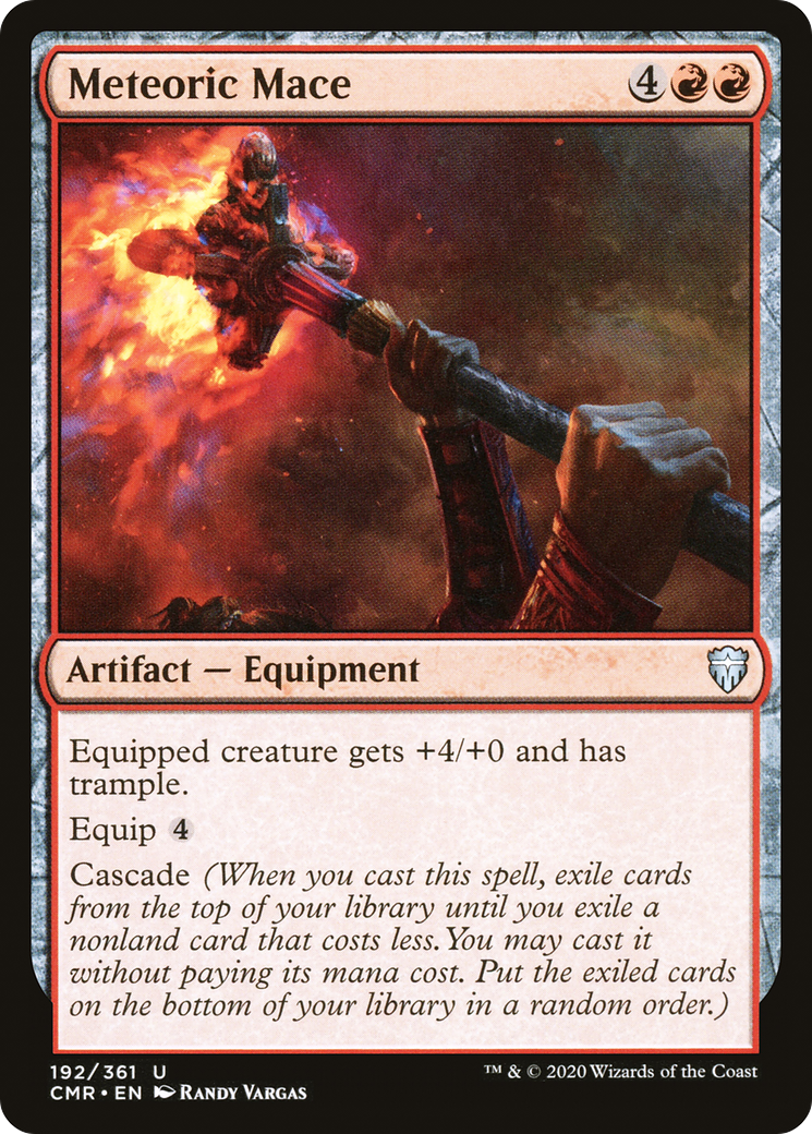 Meteoric Mace [Commander Legends]-1