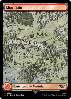 Mountain (720) (Surge Foil) [The Lord of the Rings: Tales of Middle-Earth]-1