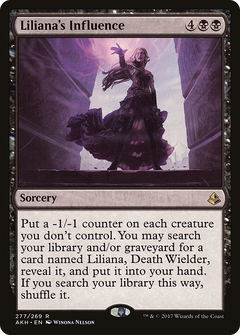 Liliana's Influence [Amonkhet]-1