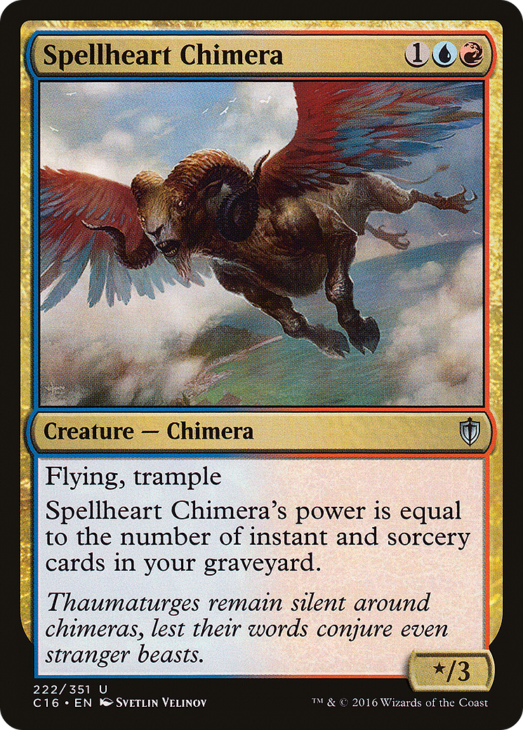 Spellheart Chimera [Commander 2016]-1