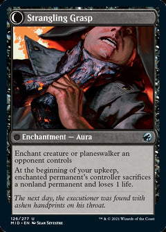 Vengeful Strangler // Strangling Grasp [Innistrad: Midnight Hunt]-2