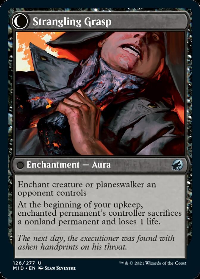 Vengeful Strangler // Strangling Grasp [Innistrad: Midnight Hunt]-2