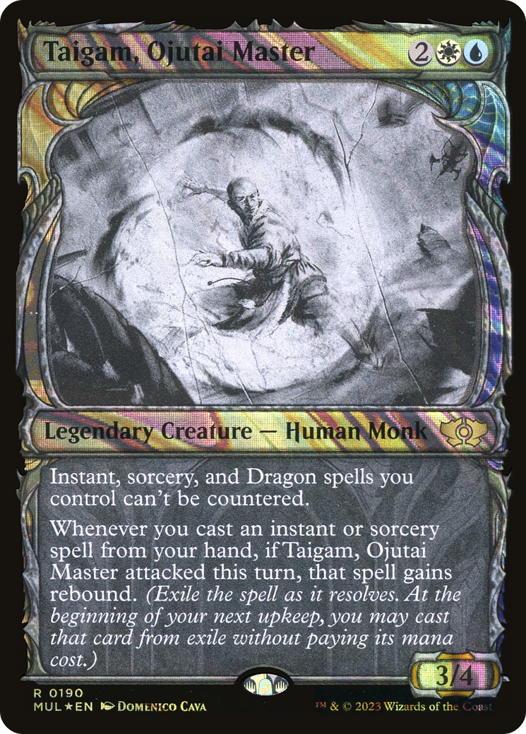 Taigam, Ojutai Master (Halo Foil) [Multiverse Legends]-1