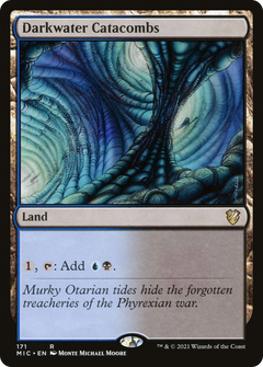 Darkwater Catacombs [Innistrad: Midnight Hunt Commander]-1