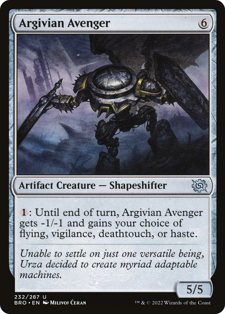 Argivian Avenger [The Brothers' War]-1