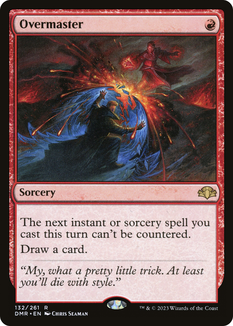 Overmaster [Dominaria Remastered]-1