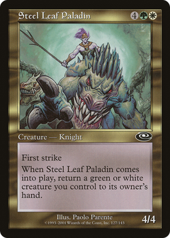 Steel Leaf Paladin [Planeshift]-1