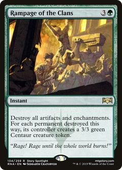 Rampage of the Clans [Ravnica Allegiance]-1