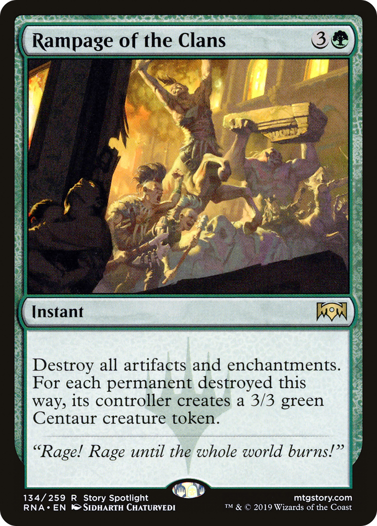 Rampage of the Clans [Ravnica Allegiance]-1