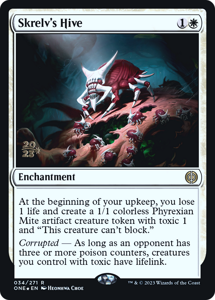 Skrelv's Hive [Phyrexia: All Will Be One Prerelease Promos]-1