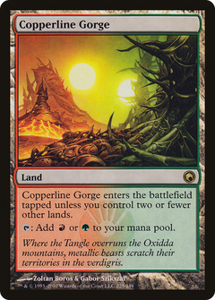 Copperline Gorge [Scars of Mirrodin]-1
