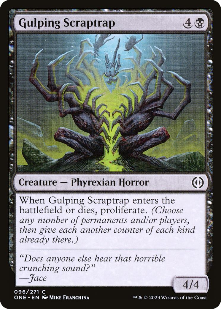 Gulping Scraptrap [Phyrexia: All Will Be One]-1