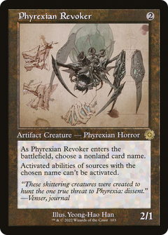 Phyrexian Revoker (Retro Schematic) [The Brothers' War Retro Artifacts]-1
