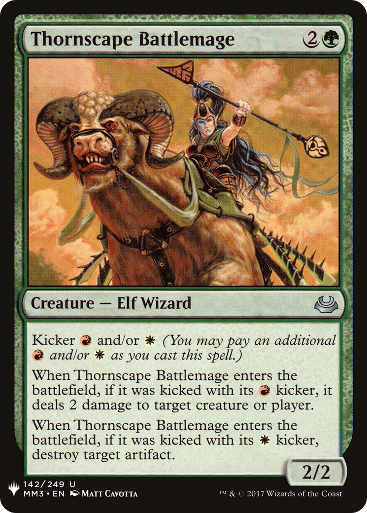 Thornscape Battlemage [Mystery Booster]-1