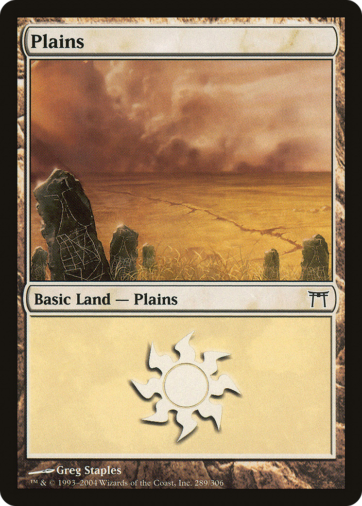 Plains (289) [Champions of Kamigawa]-1