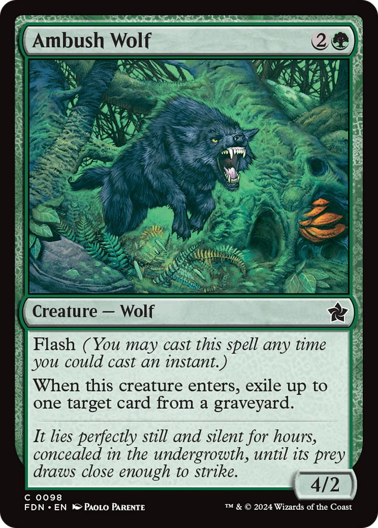 Ambush Wolf [Foundations]-1